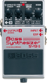 Pedal Boss Syb-5 Synthesizer para bajo